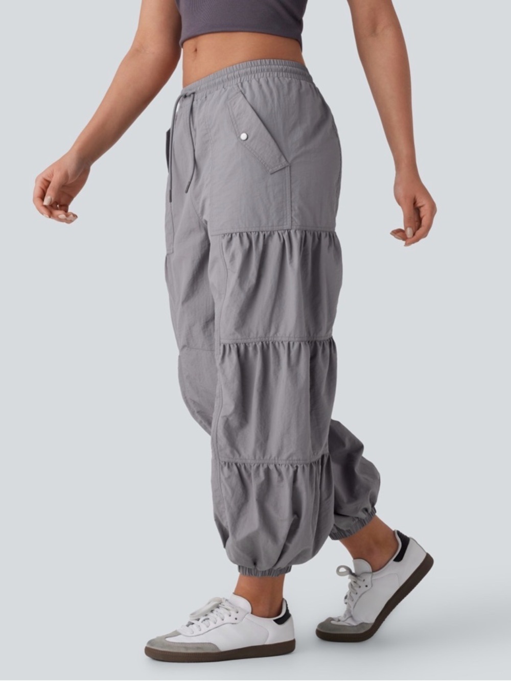 NWT Halara Cargo Parachute Pants